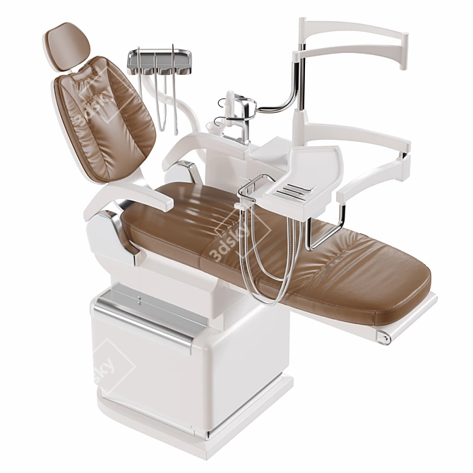 Dental Chair 3D Model 3D model image 1