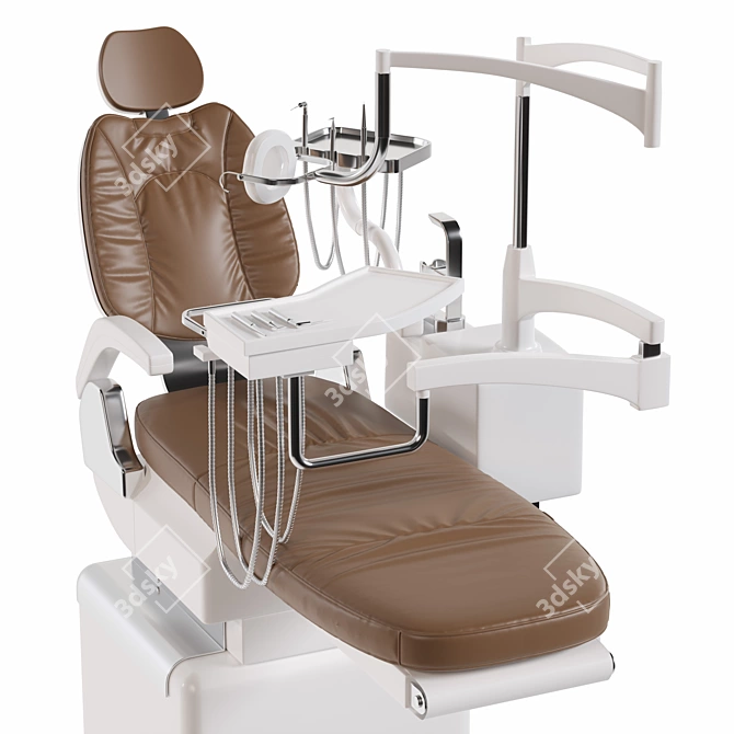 Dental Chair 3D Model 3D model image 5