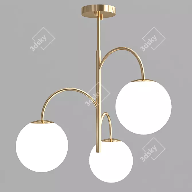 Alix Pendant Light Fixture 2013 3D model image 2