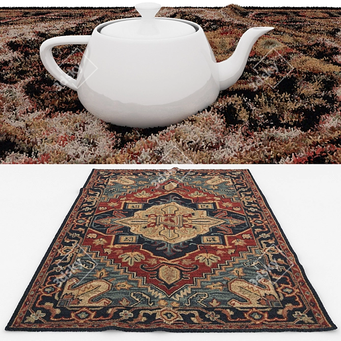 Renders Set Carpets Collection 3D model image 3