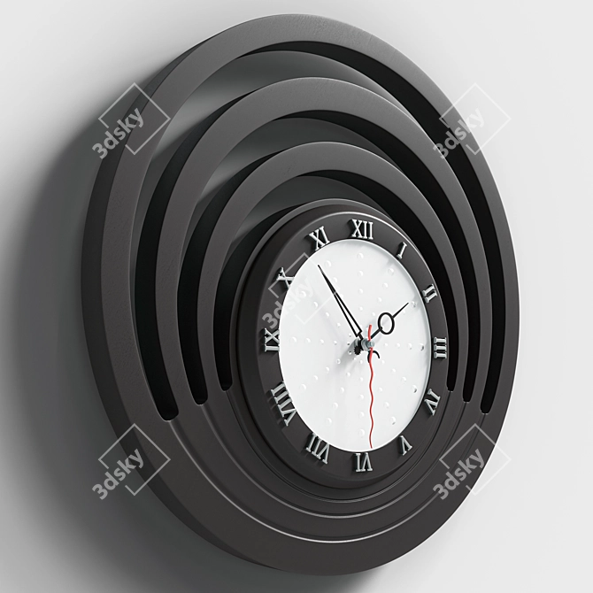 MADO Wall Clock Collection 3D model image 3