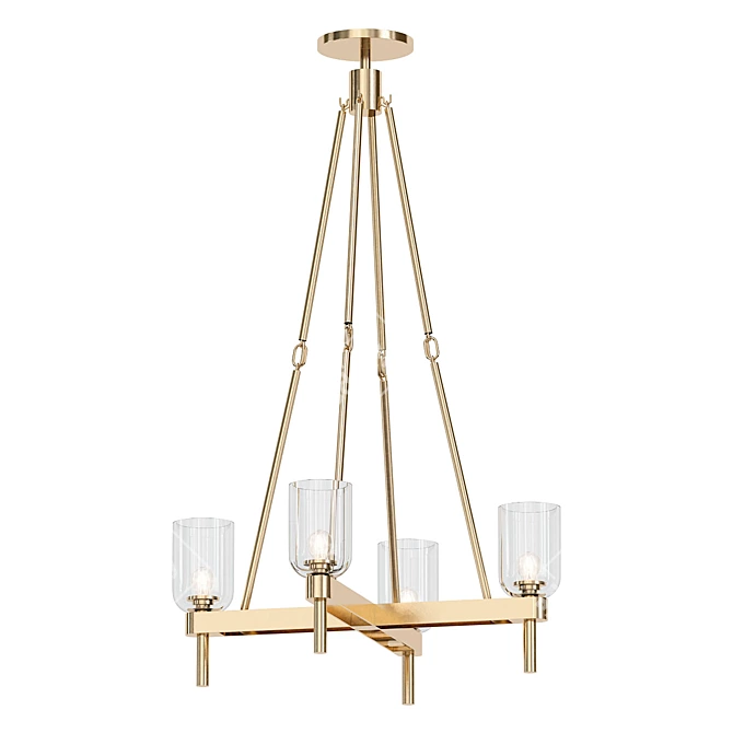 Lucian Alora Pendant Light 3D model image 1