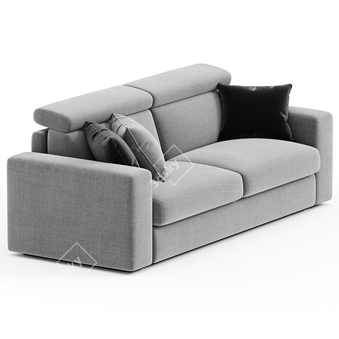 Convertible Riftac Sofa Bed 3D model image 2