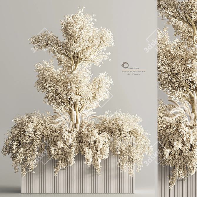 Modern Indoor Plant Set 85 3D model image 2