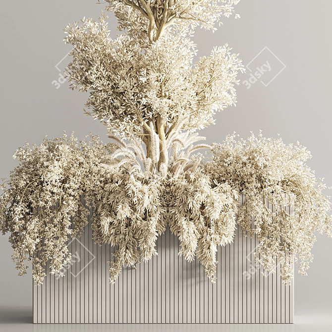 Modern Indoor Plant Set 85 3D model image 4