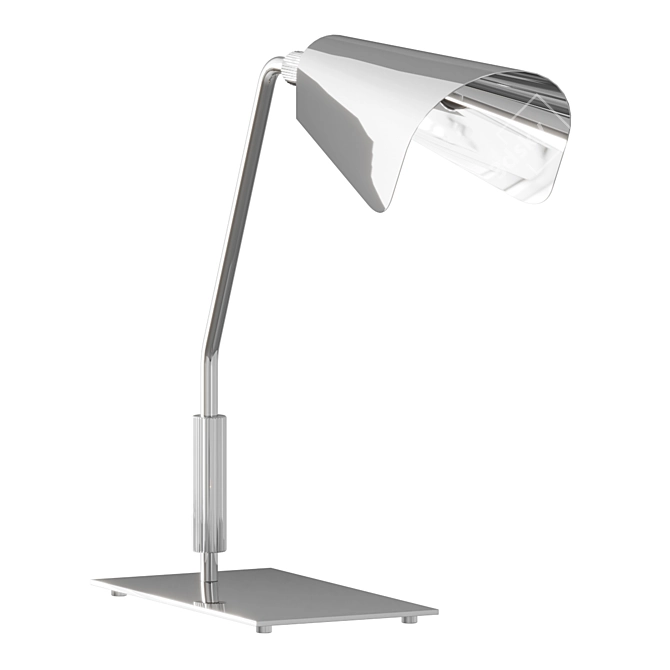  Bowery Table Lamp Black 3D model image 2