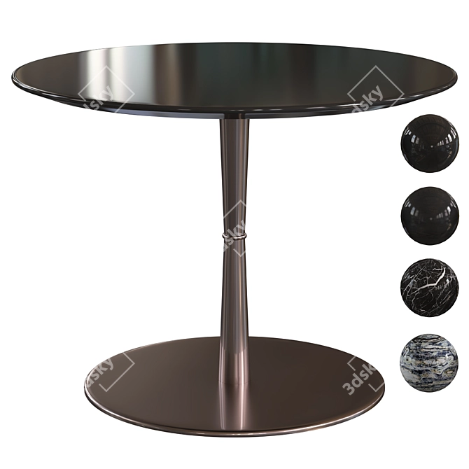 Rodolfo Dordoni Jigger Table 3D model image 1