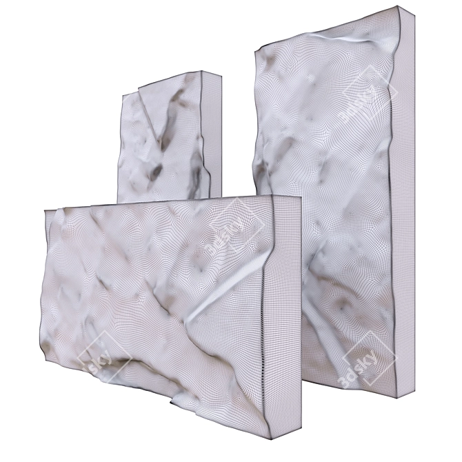 Rocky Quick Panels Pack 2 3D model image 4