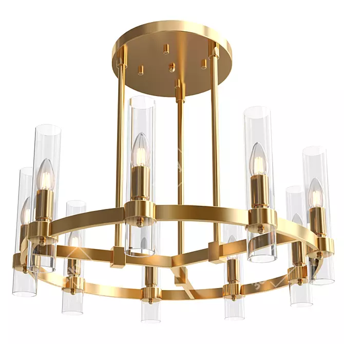 Favourite STATUS Pendant Chandelier 70cm 3D model image 1