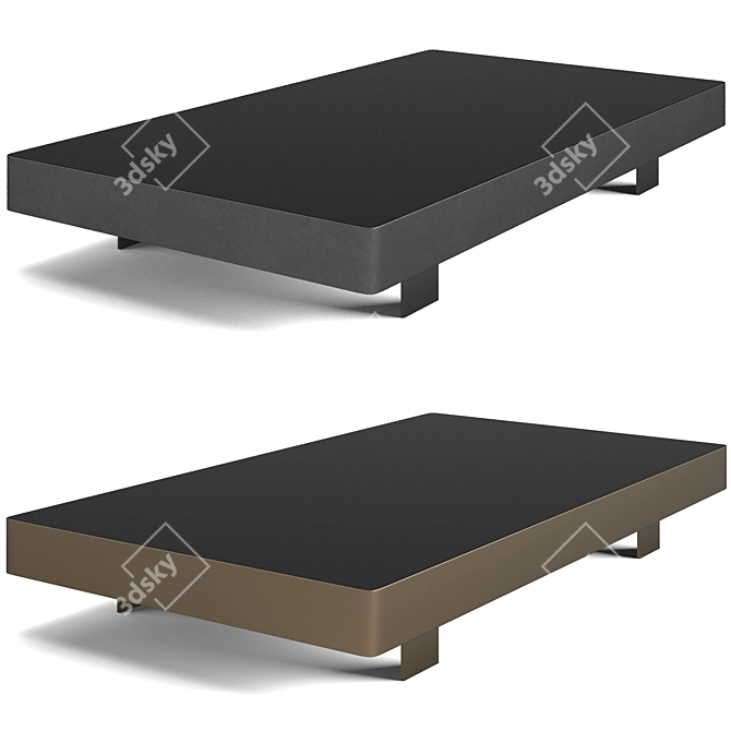 Elegant Bonaldo Jazz Coffee Tables 3D model image 2