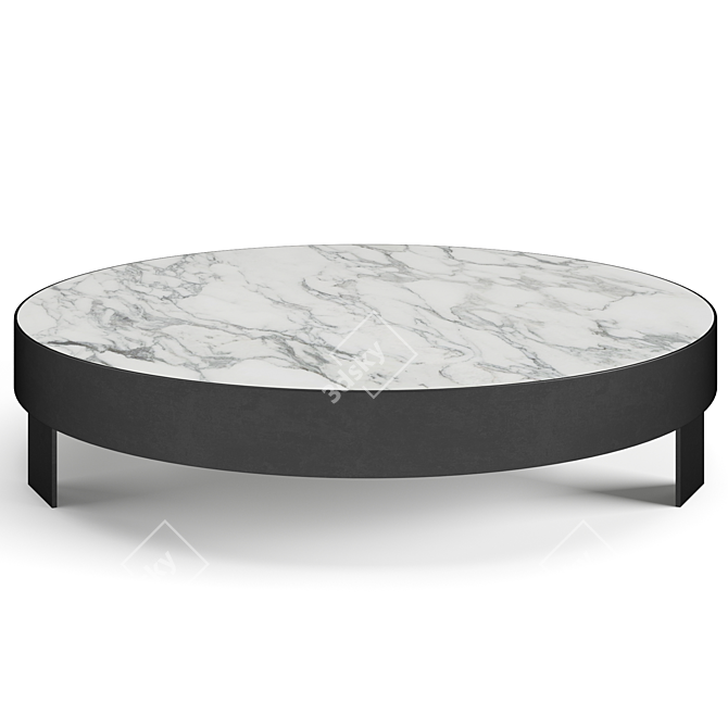 Elegant Bonaldo Jazz Coffee Tables 3D model image 4