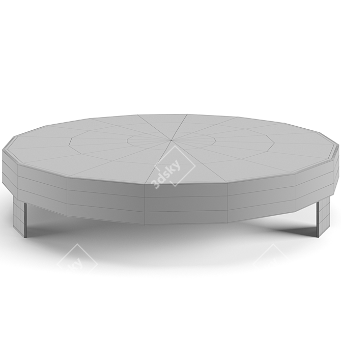 Elegant Bonaldo Jazz Coffee Tables 3D model image 7