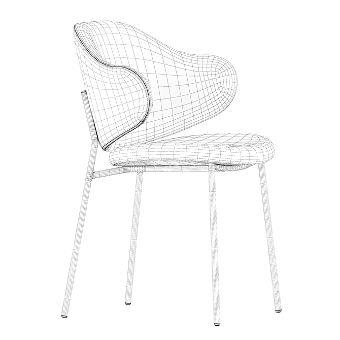  Modern Holly Chair by Calligaris 3D model image 6