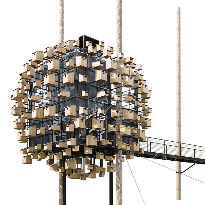 BIG Treehotel Biosphere by BIG 3D model image 1