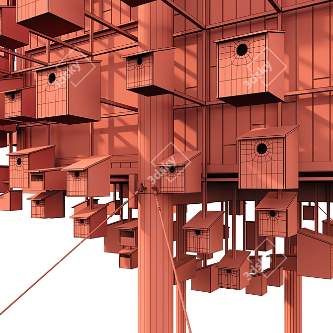 BIG Treehotel Biosphere by BIG 3D model image 5