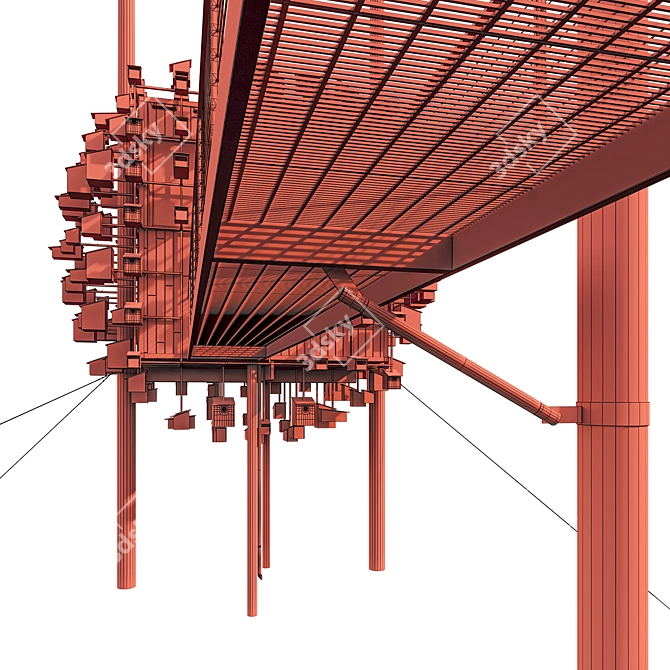 BIG Treehotel Biosphere by BIG 3D model image 6