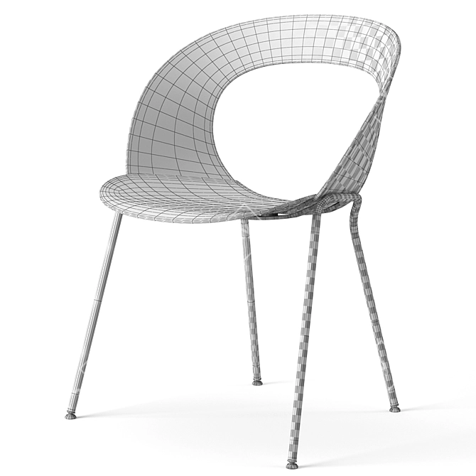 Mudra Chair by Brunner 3D model image 7