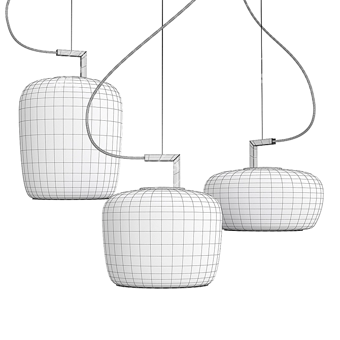 Brokis Pendant Light Collection 3D model image 3