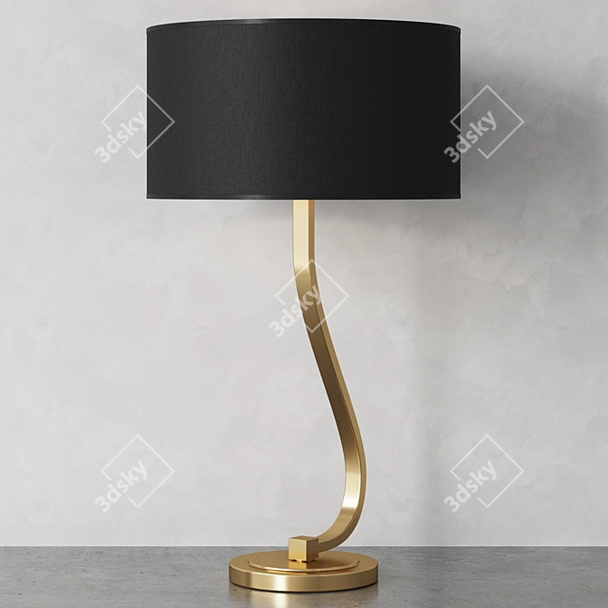 Dantone Modern Table Lamp 3D model image 5