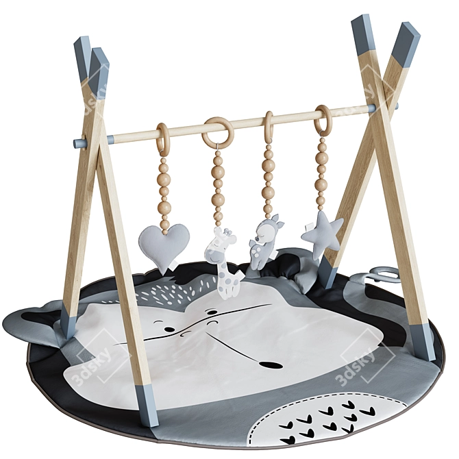 Baby Play Mat Gym Kit 3D model image 1