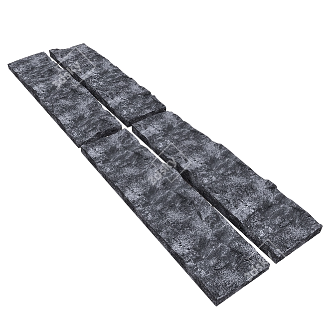 Rocky Quick Panels Pack 8 3D model image 1