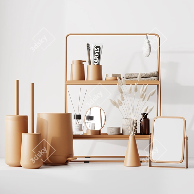 Elegant and Functional Home Accessories 3D model image 3