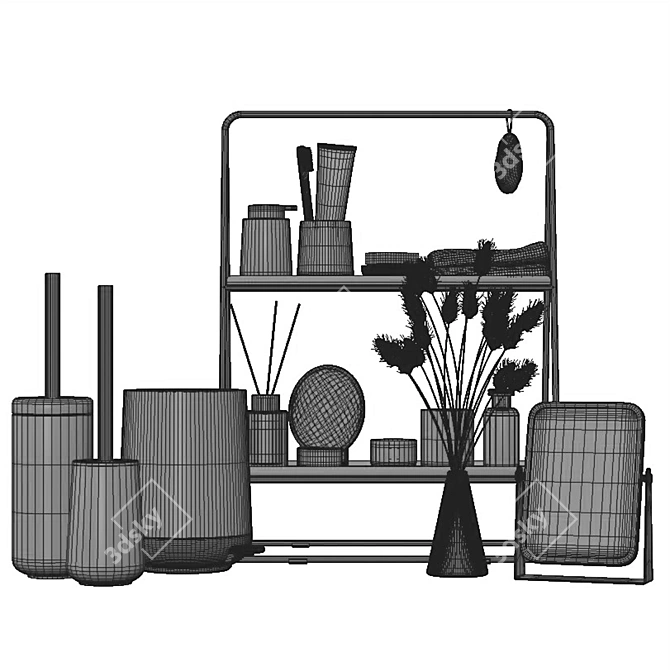 Elegant and Functional Home Accessories 3D model image 6