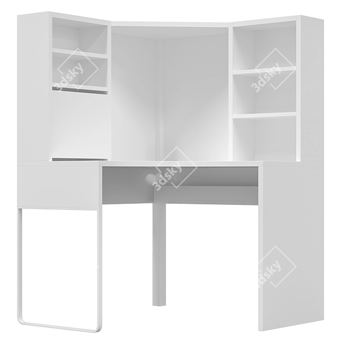 MIKE Corner Table - Modern Design 3D model image 4