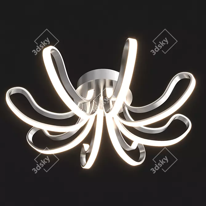 Modern LED Ceiling Lamp 90079/8 3D model image 2