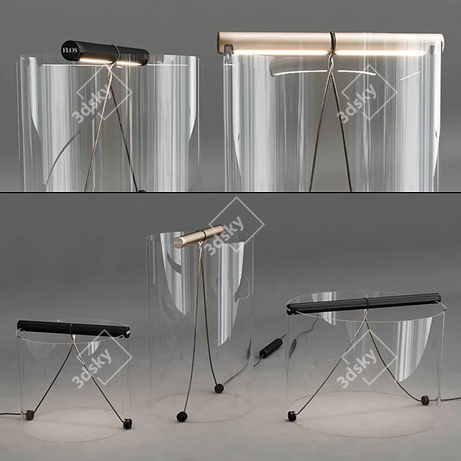 Sleek Minimalist FLOS TO-TIE Lights 3D model image 2