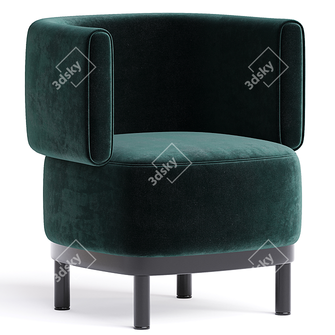 JUMBO Fabric Armchair | 2014 Version 3D model image 1