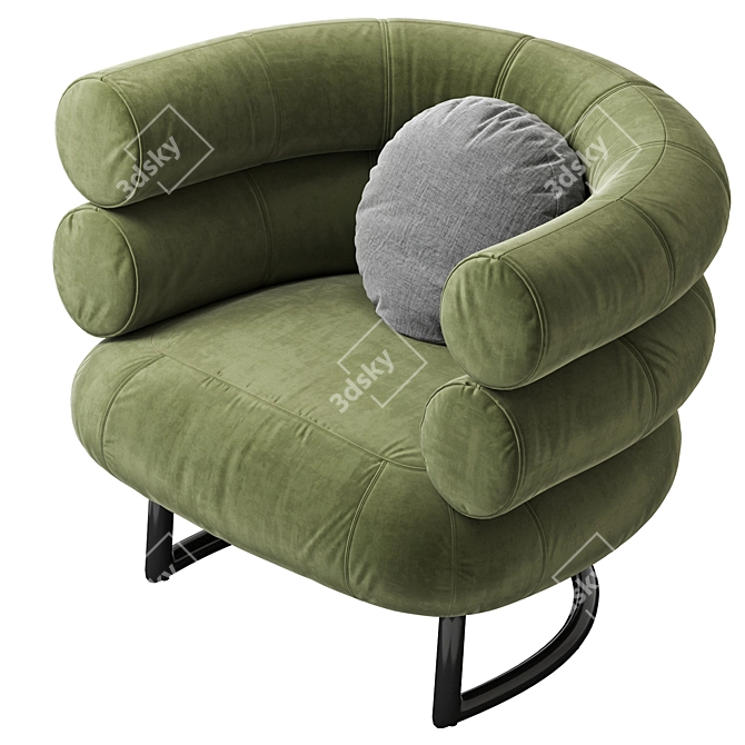 Modern Classic Armchair Bibendum 3D model image 3