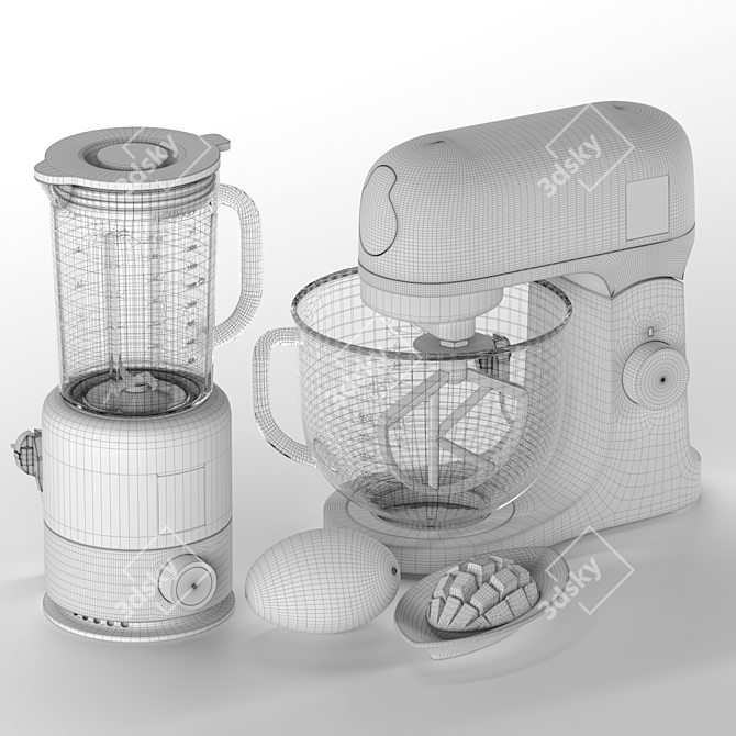 Kenwood Kmix Kitchen Set 3D model image 6