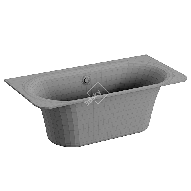 Astra Form Prima Stone Bathtub 3D model image 2