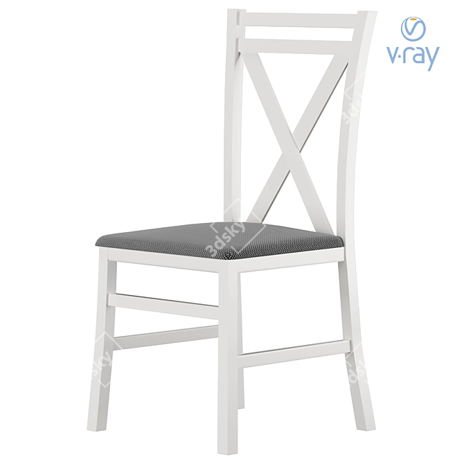 Halmar Kitchen Dining Chair 3D model image 1