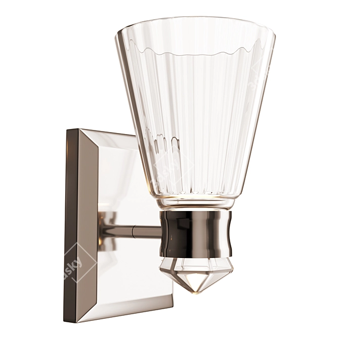 Kichler Bathroom Wall Sconce Fixture 3D model image 1