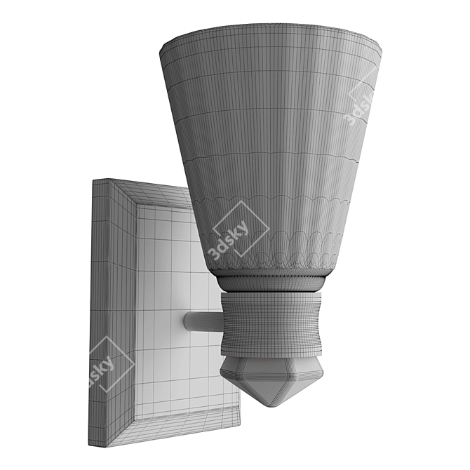 Kichler Bathroom Wall Sconce Fixture 3D model image 2