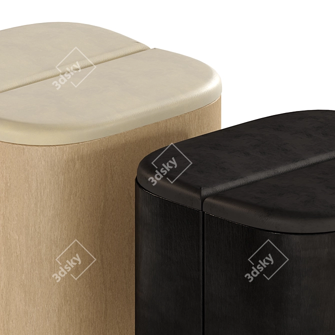  Modern Aire Stool Essence 3D model image 3