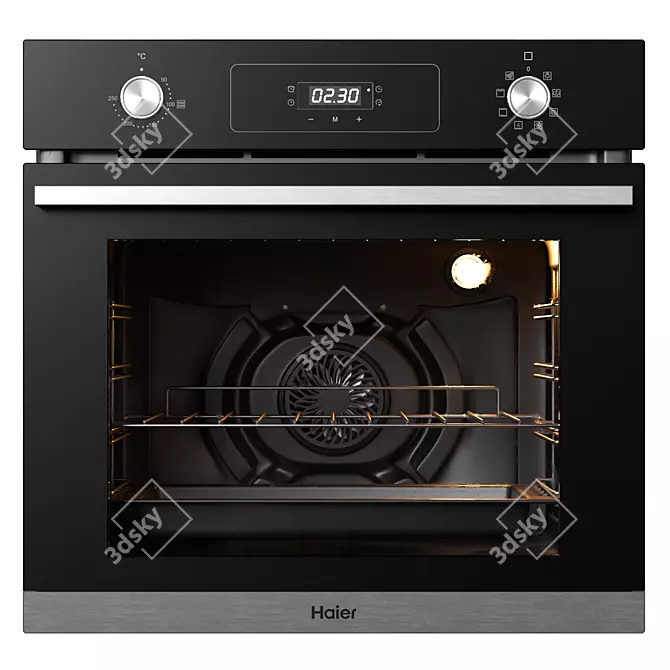 Haier Kitchen Appliance Set 3D model image 2