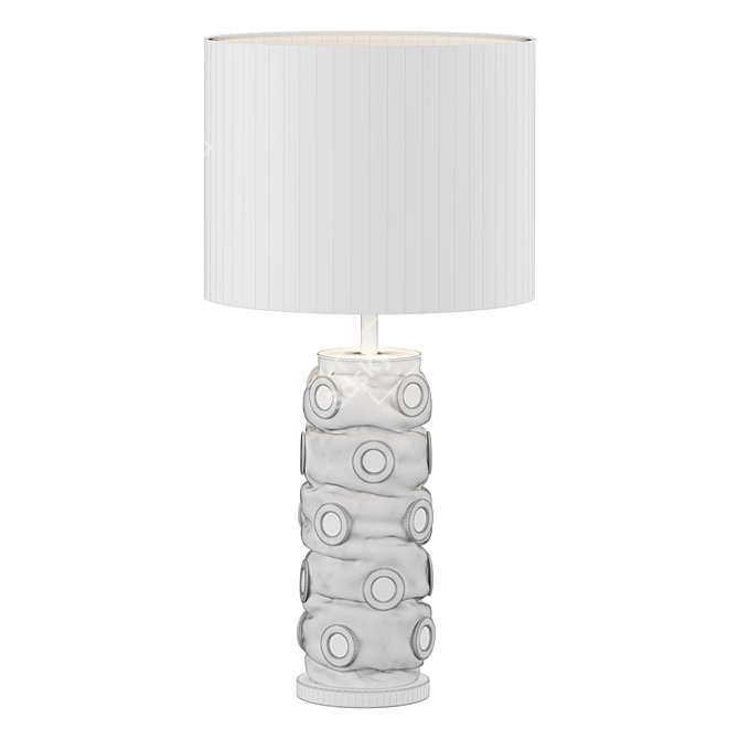 Leather Icon Table Lamp 3D model image 2