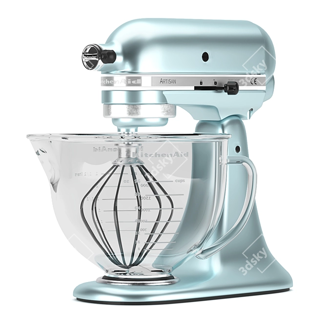 Professional KitchenAid Stand Mixer Kit 3D model image 4