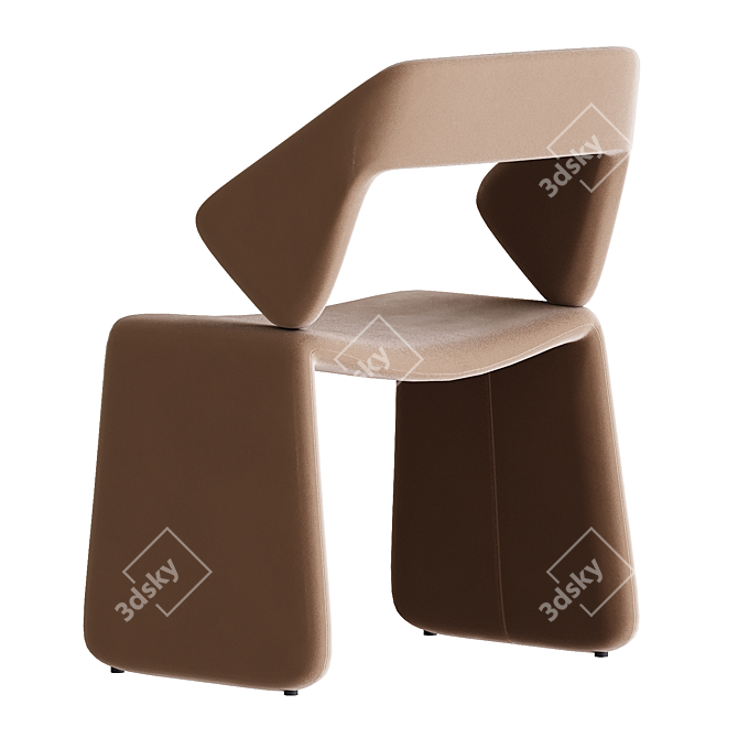 Modern and Elegant Artifort Seating 3D model image 3