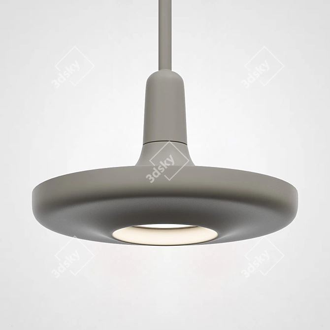 Disk LED Pendant Lights Noble 3D model image 3