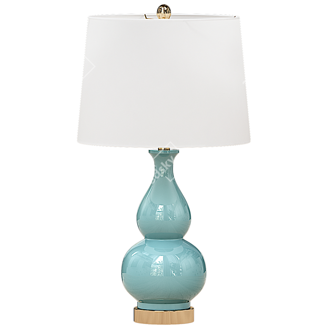 USB Table Lamp Frederick 3D model image 1