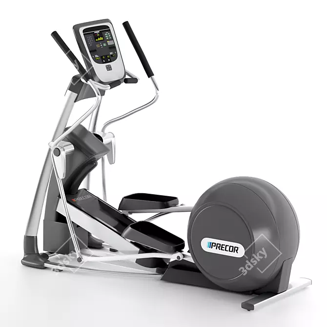 High-Quality Precor Gym Equipment 3D model image 1