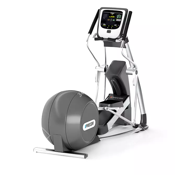 High-Quality Precor Gym Equipment 3D model image 3