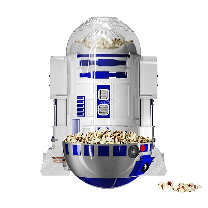 Galactic R2D2 Popcorn Popper 3D model image 2