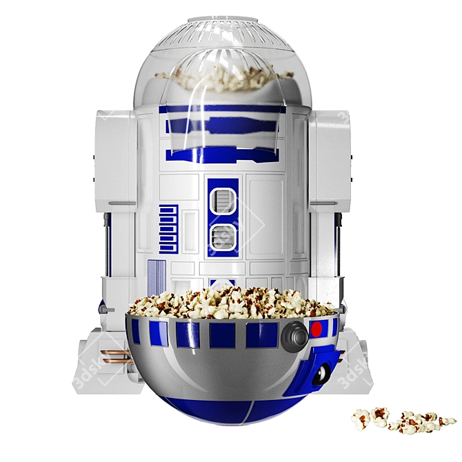 Galactic R2D2 Popcorn Popper 3D model image 7