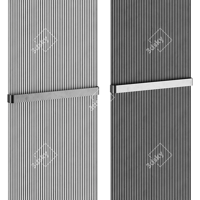 Antrax Loft Designer Radiator 3D model image 2