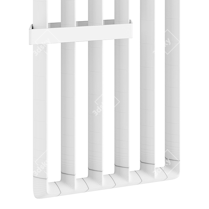 Ghisa Design Radiator Collection 3D model image 2